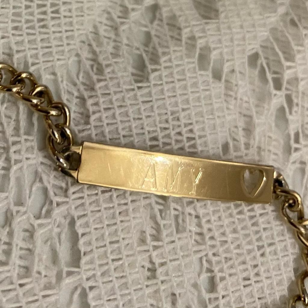Vintage Lot of 3, Speidel Gold Filled ID and Charm Bracelets