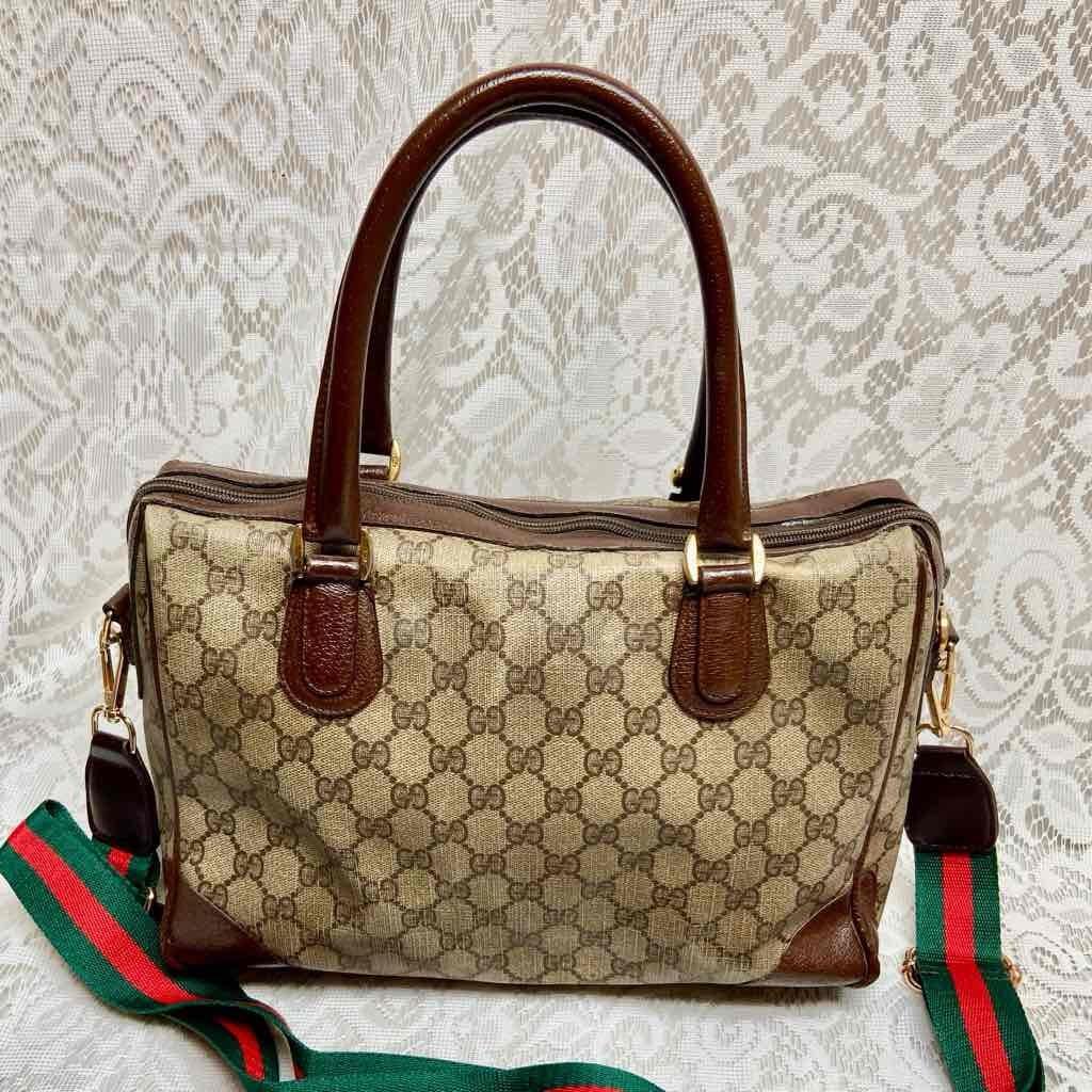 Vintage, Gucci, Boston Style Handbag - Crossbody