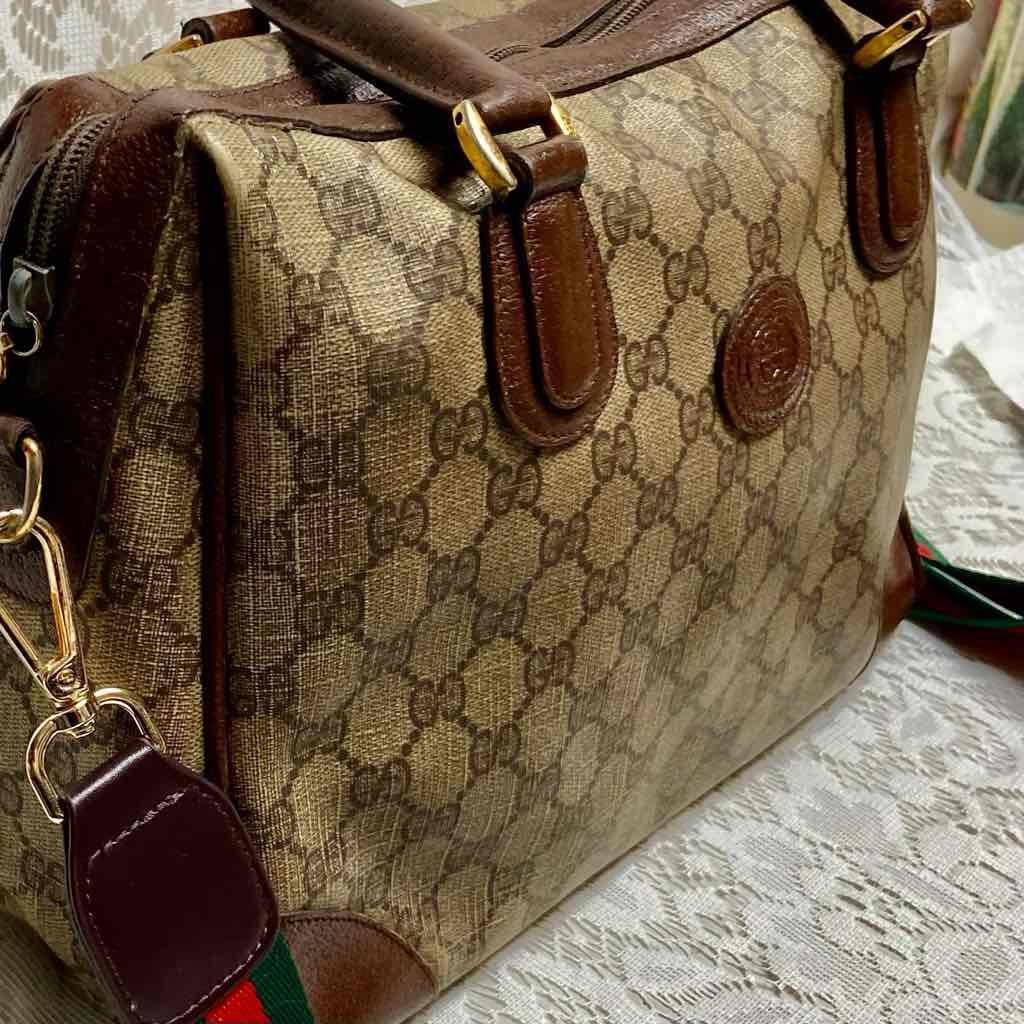 Vintage, Gucci, Boston Style Handbag - Crossbody