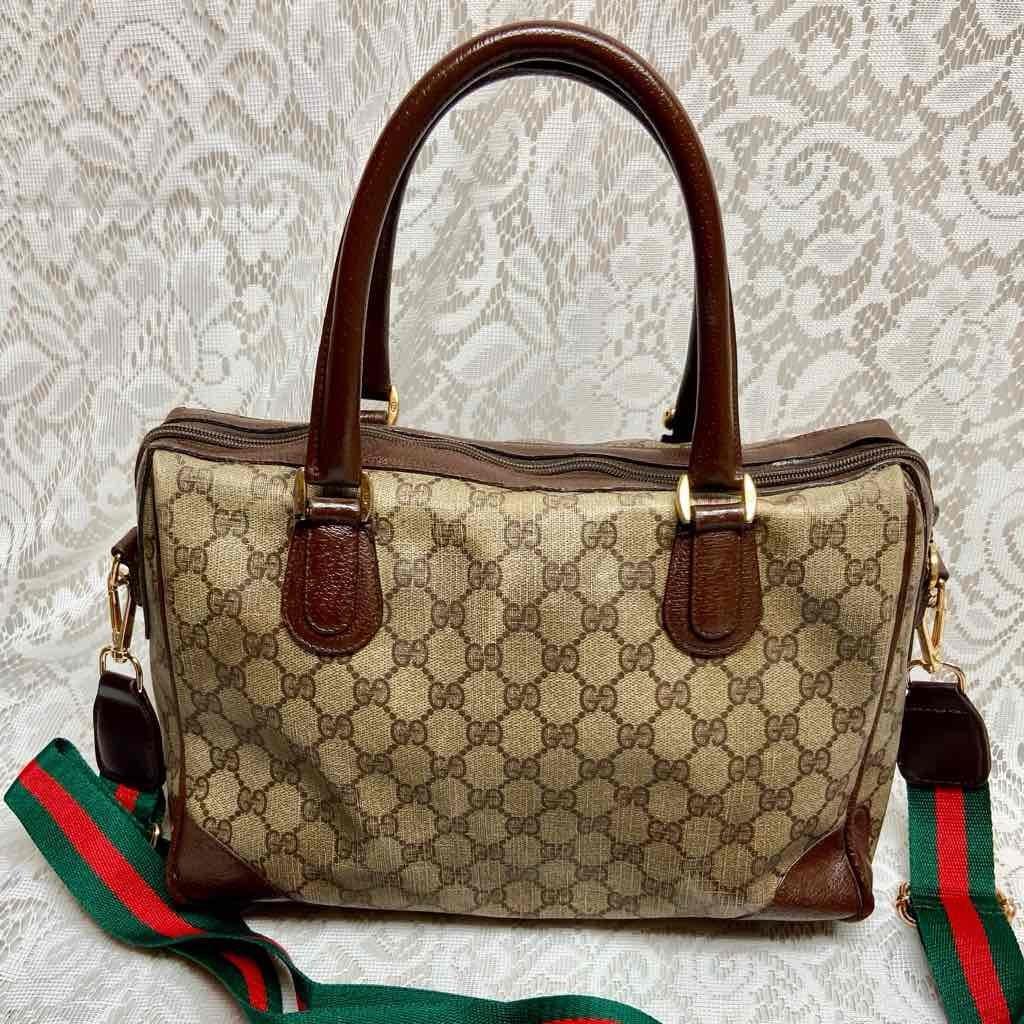 Vintage, Gucci, Boston Style Handbag - Crossbody