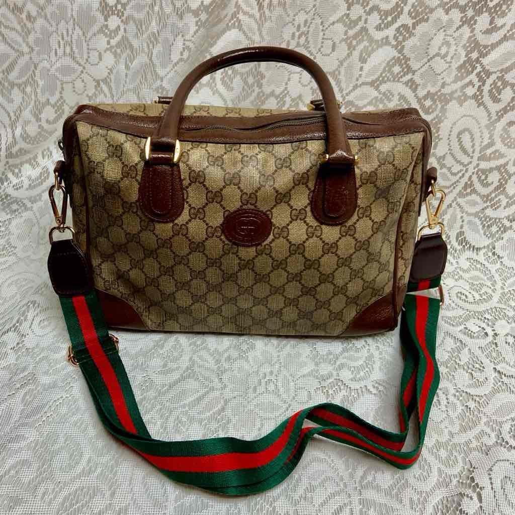 Vintage, Gucci, Boston Style Handbag - Crossbody