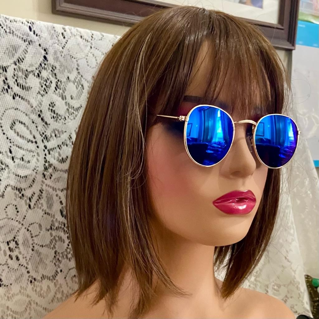 Ray-Ban Iridescent Blue -Black Sunglasses With Original Case