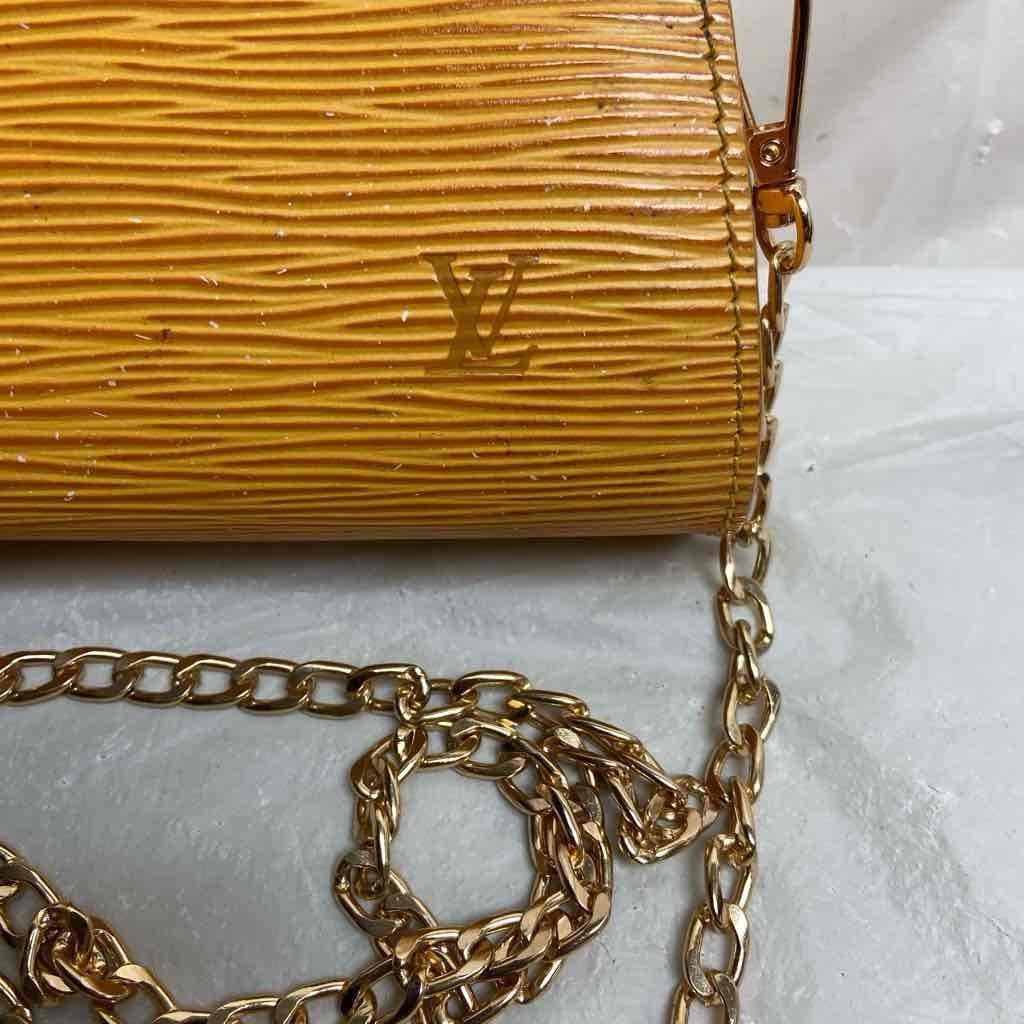Louis Vuitton Yelliw Epi Leather Small Cosmetic Pouch-Crossbody 7in x 4in x 2.5i