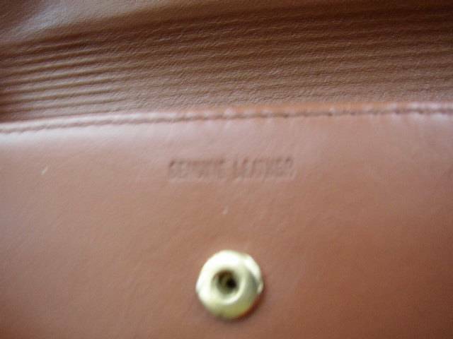 Vintage, Genuine Leather, 7in x 4in Brown Wallet