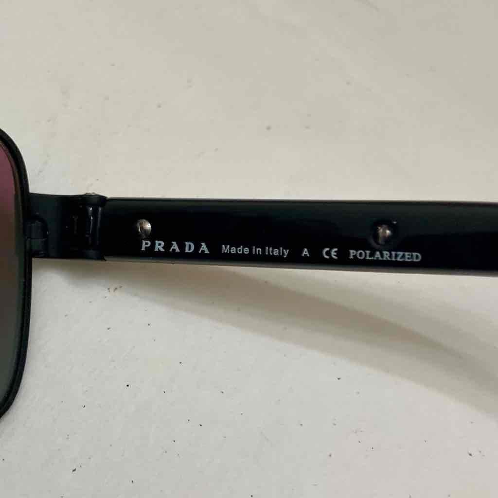 Prada - Italy Polarized Mirrored Aviator Sunglasses SPS 541 65-14 5AV-5Z1 125 3P