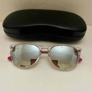 Ray-Ban Junior Mirrored Silver and Pink Sunglasses RJ9060S 7032/B8 50-15 130 3N