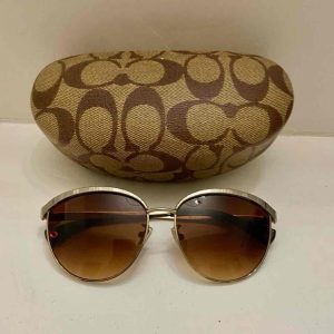 Coach Gold Sunglasses HC 7027