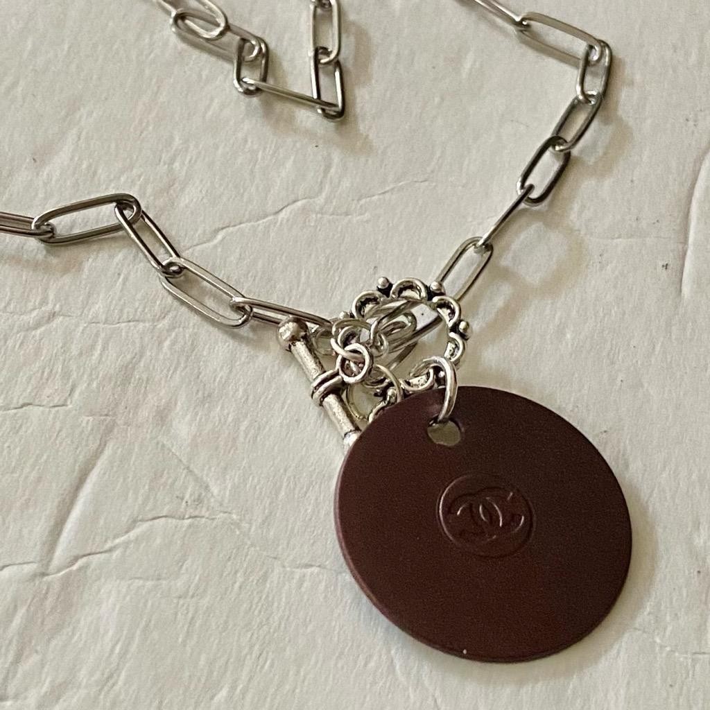 Chanel 1-pc Purple Ombre Premiere Gift Charm Necklace