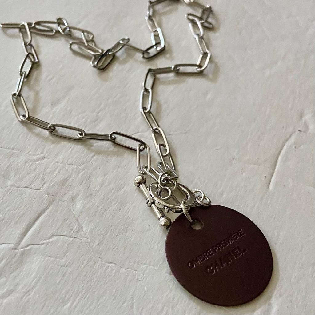 Chanel 1-pc Purple Ombre Premiere Gift Charm Necklace