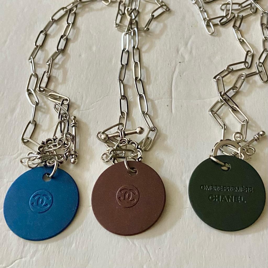 Chanel 1-pc Purple Ombre Premiere Gift Charm Necklace