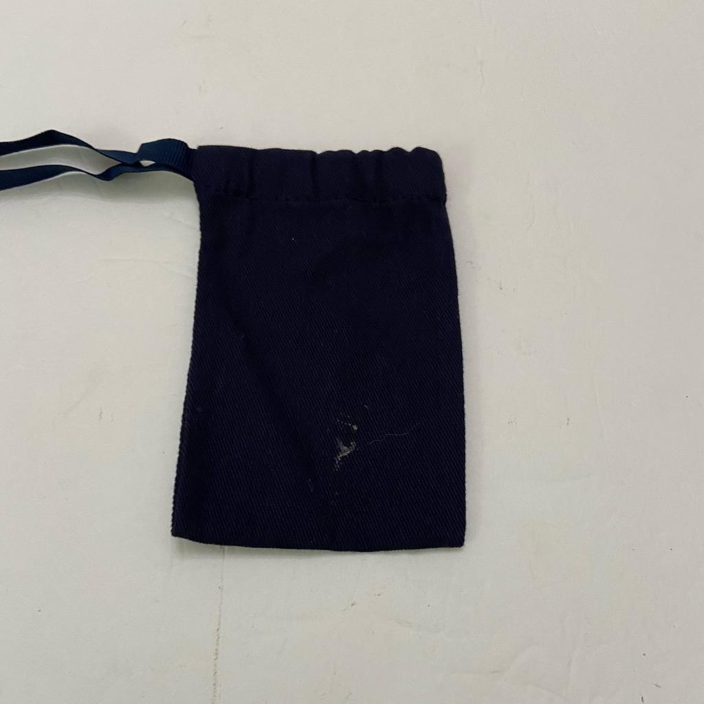 Dior Dark Blue Jewelry Size Dust Bag 5.5in x 3.5in