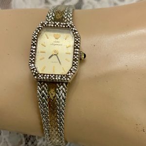 Jules Jurgensen, Swiss Made, Silver- Gold Quartz Ladies Watch