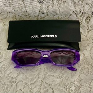 Lagerfeld Purple Sunglasses with Hard Case
