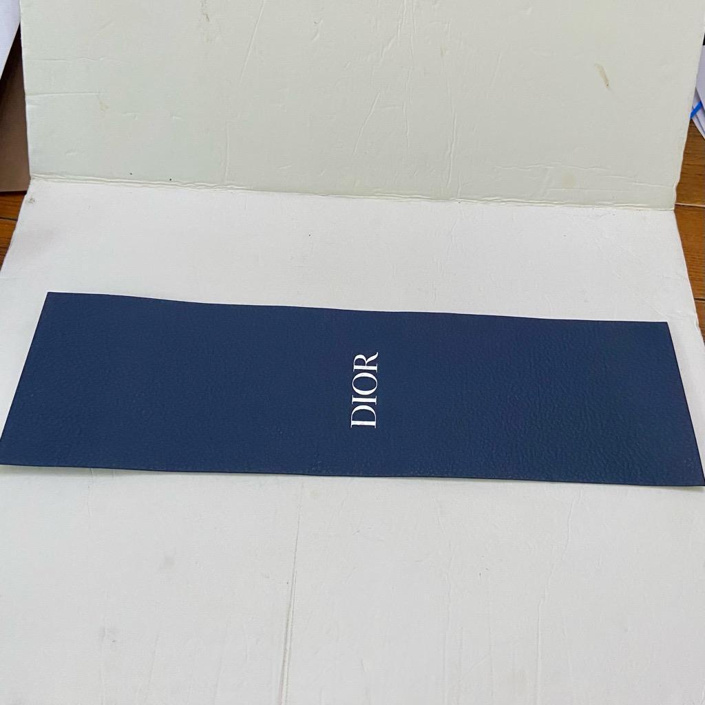Lot of 2 Dior Flat Blue Gift Bags