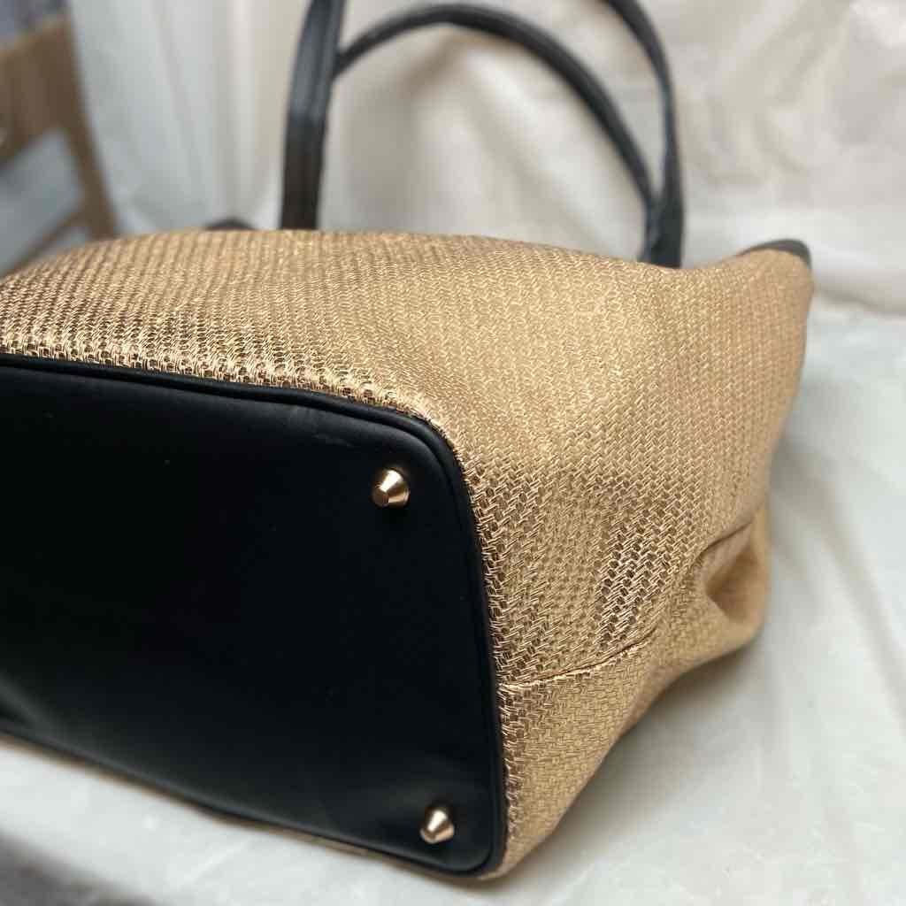 Versace, Rare, Large, Gilded Hemp VIP Complimentary Tote 16in x 13in x 8.5in