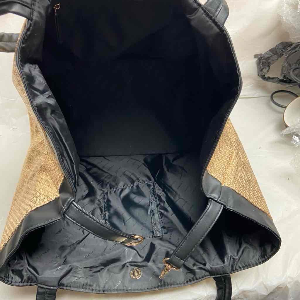 Versace, Rare, Large, Gilded Hemp VIP Complimentary Tote 16in x 13in x 8.5in