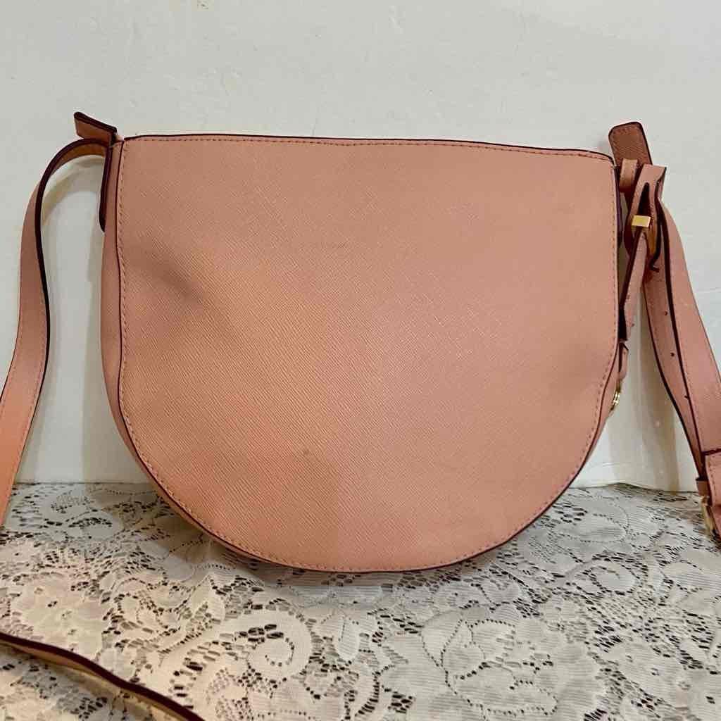 A New Day Pink Leather Handbag-Crossbody