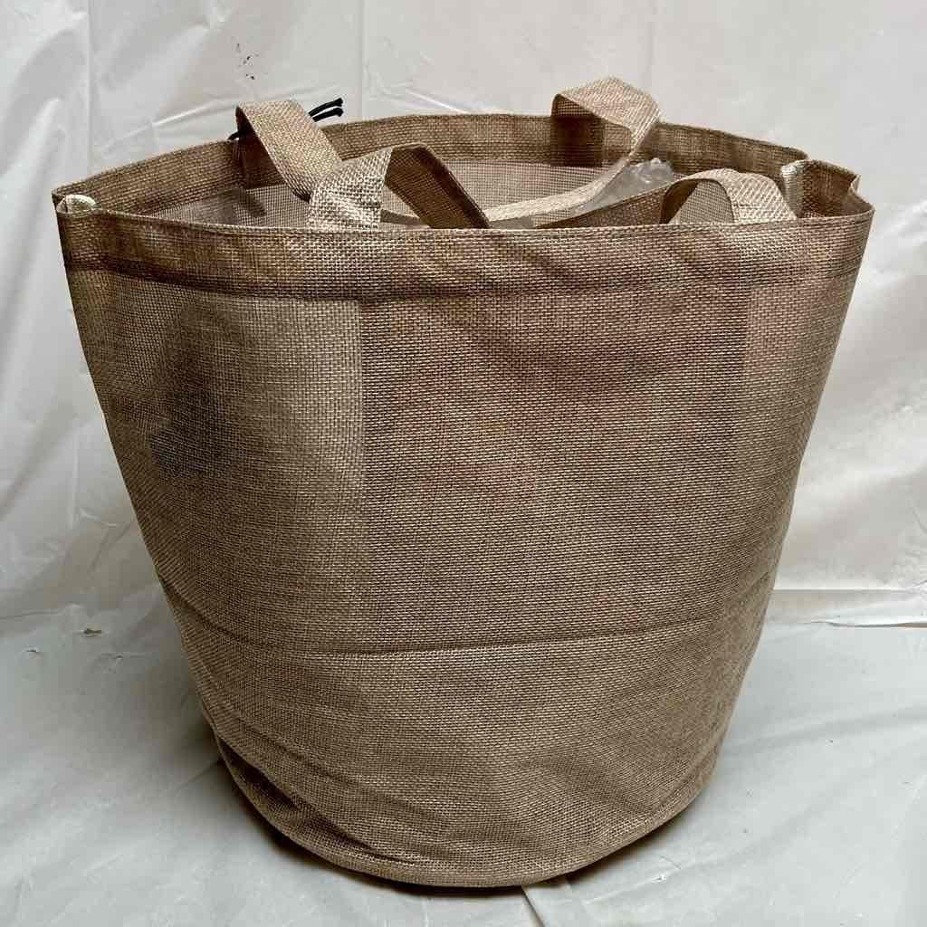 Chanel Large Beige Jute Complimentary- Tote