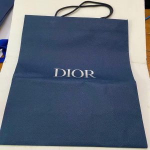 One Dior Large Blue Gift Bag