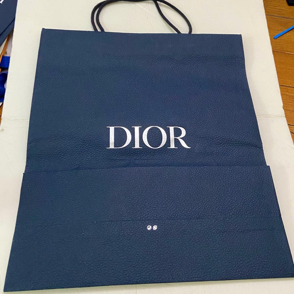One Dior Large Blue Gift Bag